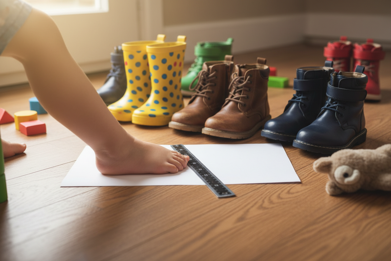 Botas para niño: cómo elegir la talla correcta