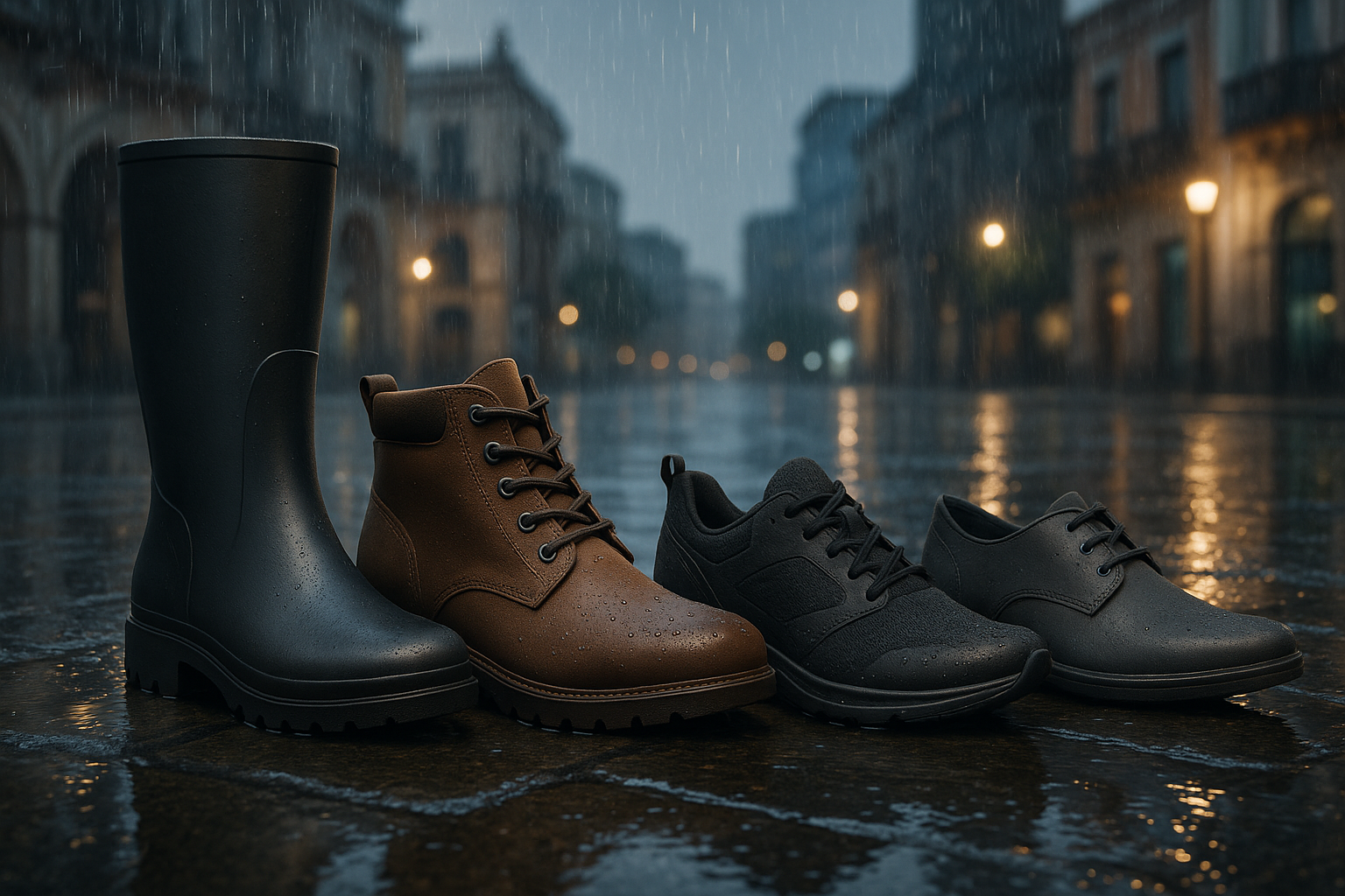 Mejores Zapatos para la Temporada de Lluvias en México