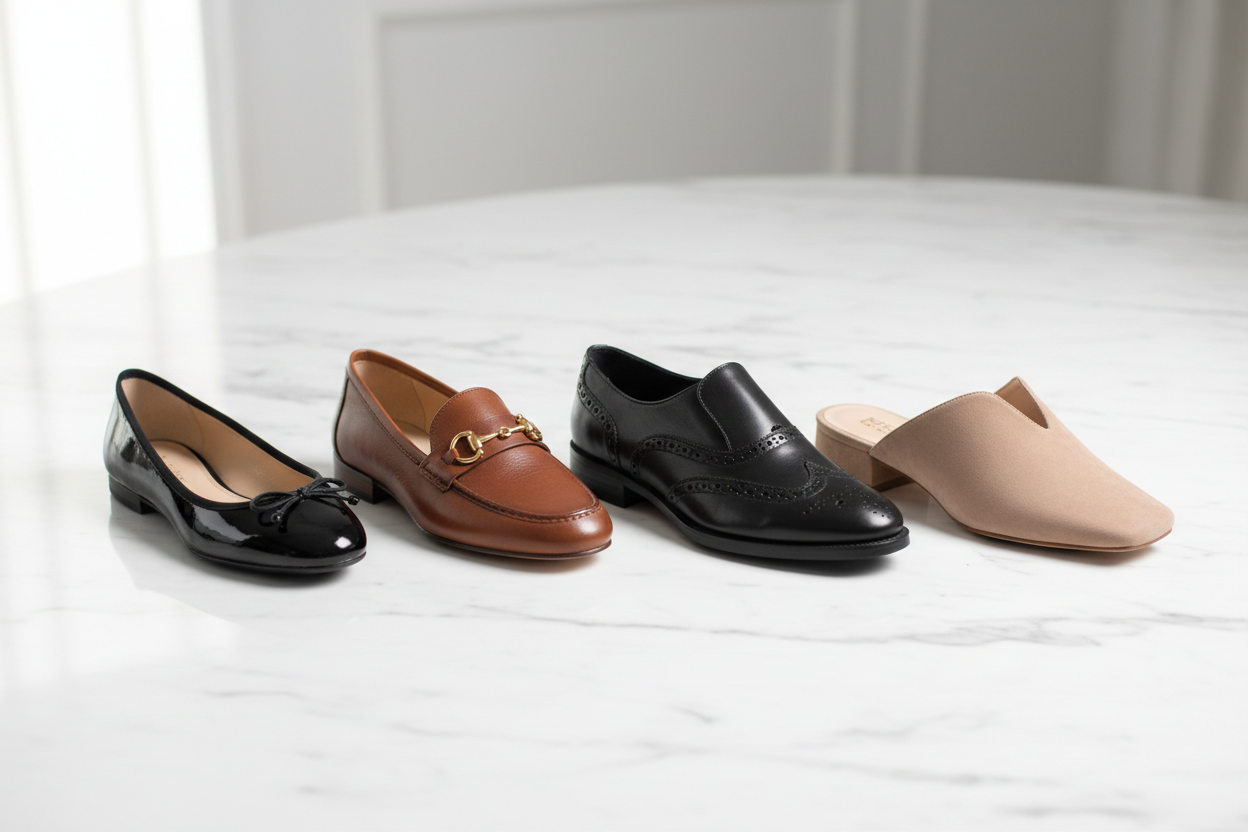 Zapatos de piso elegantes para mujer: tendencias