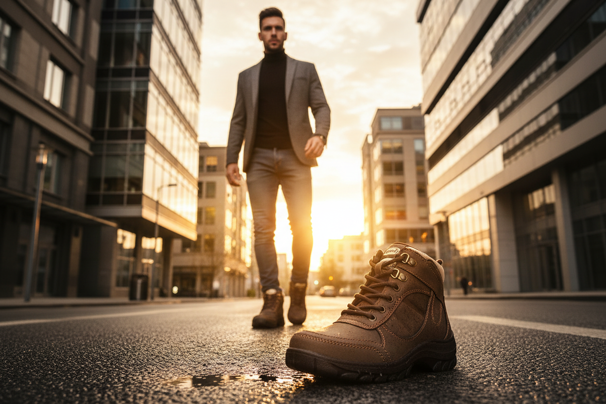 Bota Botín Urbana Para Hombre Romanos 01505/03488