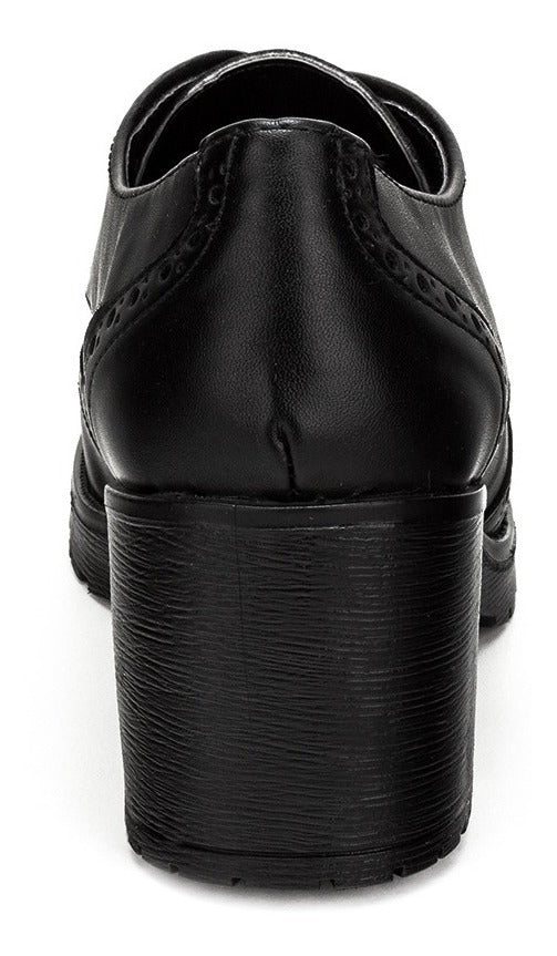 Botín Tacón Cuadrado Fusion Para Mujer 02878