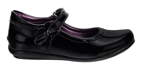 Zapato Escolar Negro Charol Niña Rilo Tres reyes