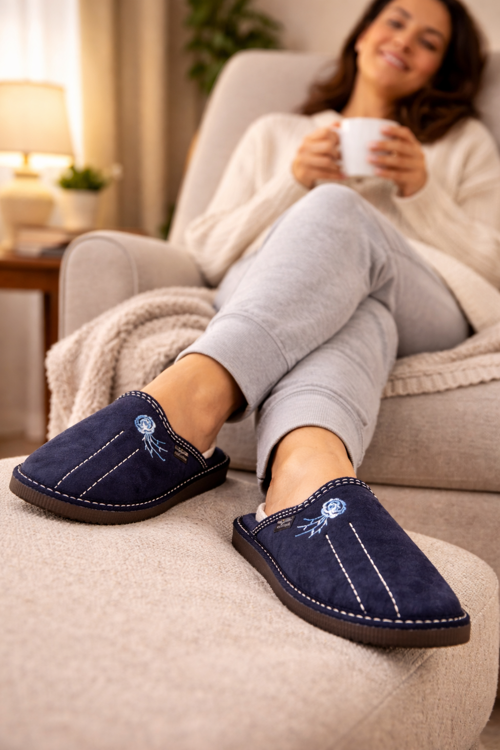 Pantufla Para Mujer Extra Confort 904 00172