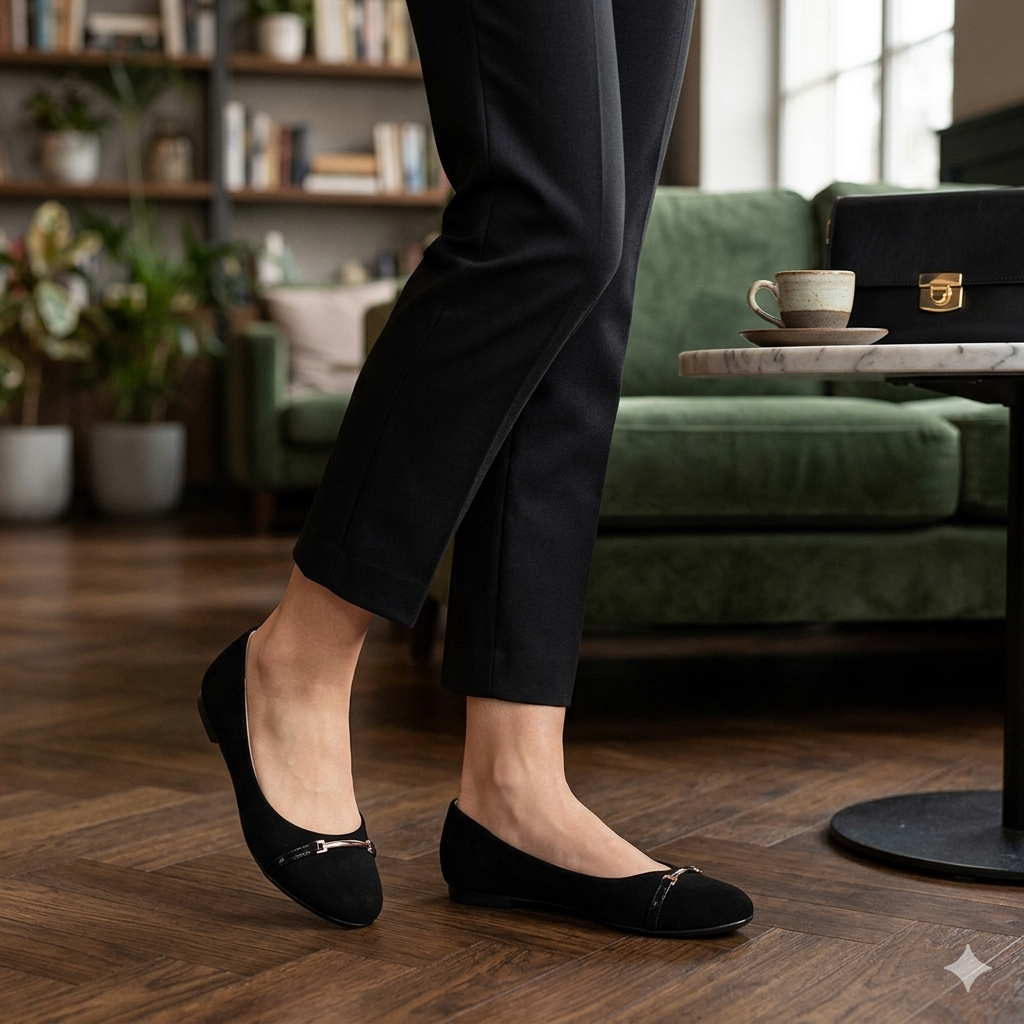 Zapato Flat Casual Para Mujer Stampa 00895