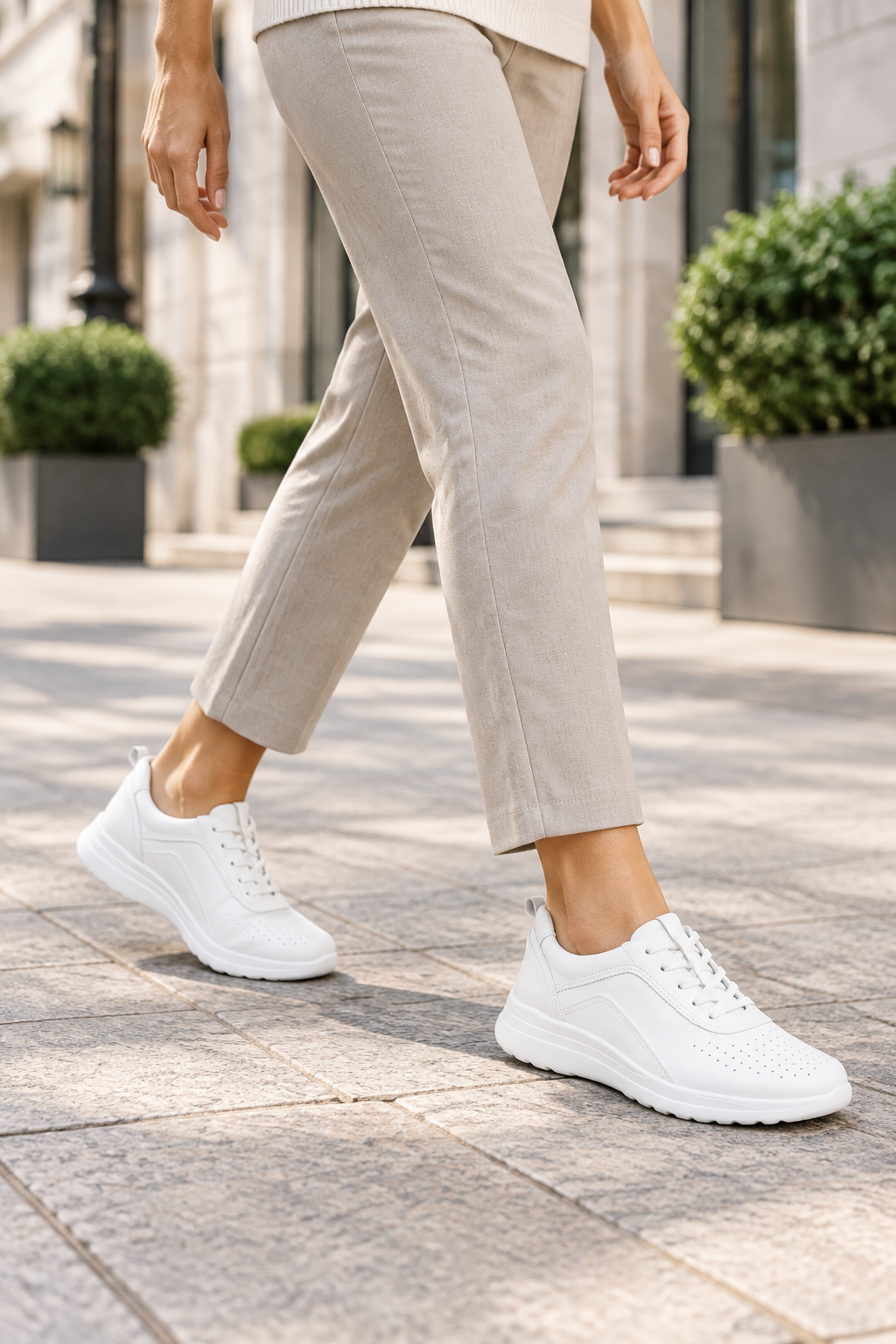 Zapato Flexi Blanco Para Mujer Casual Piso 05083 Flexi Zapatos Flexi Calzado con Estilo en México