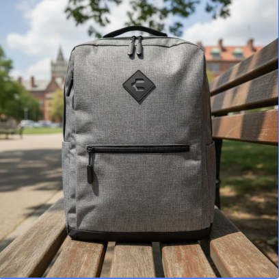 Mochila Sport Gris Unisex Charly 07417