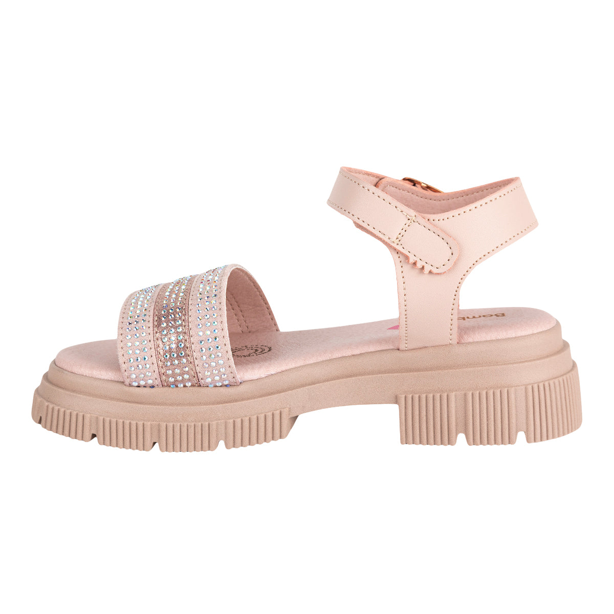 Sandalia Bambino Para Niña Plataforma Track 08483