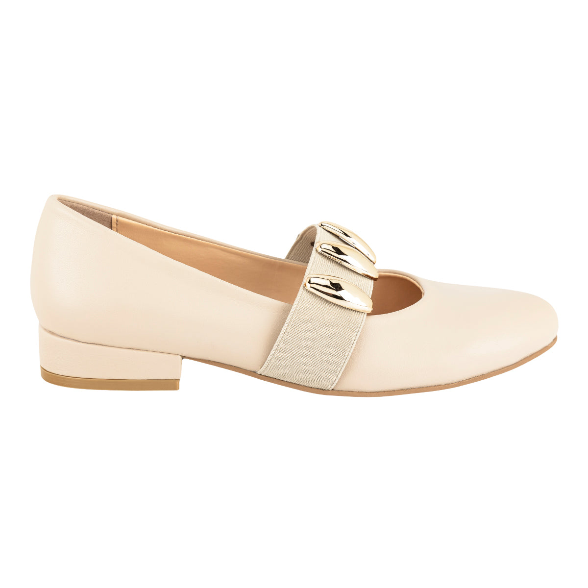 Zapato Mary Jane Ovalo Para Mujer Fusión 08511