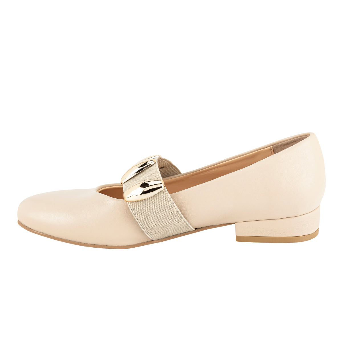 Zapato Mary Jane Ovalo Para Mujer Fusión 08511