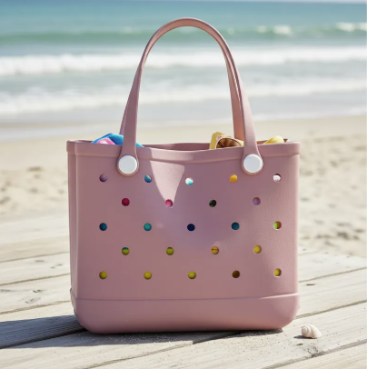 Bolsa Bogg Bag Tipo Croc Para Mujer Elega 08529