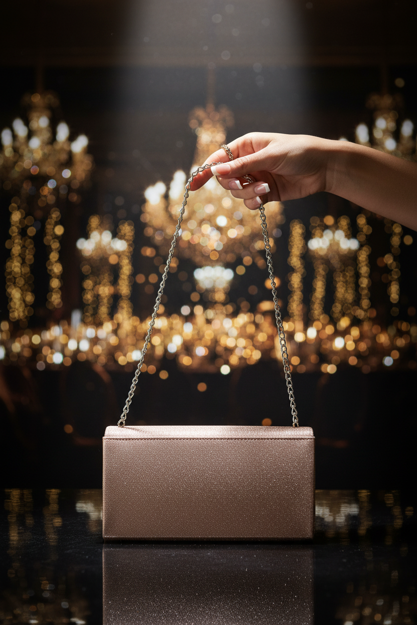 Bolsa Glitter Noche Para Mujer Happy Shoes A08727