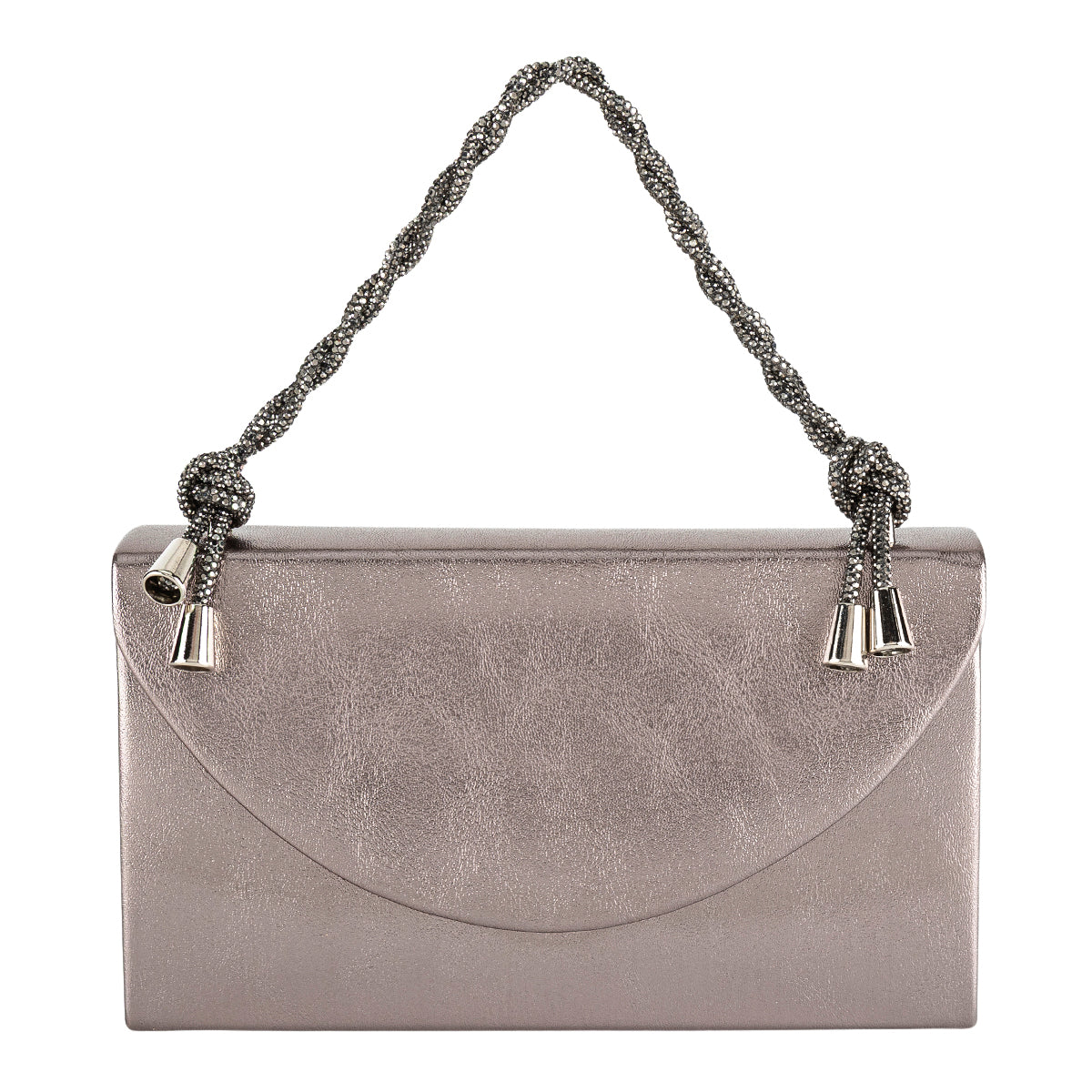 Bolso De Gala Metálico Para Mujer Happy Shoes 08437