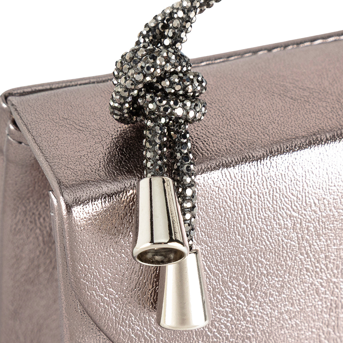 Bolso De Gala Metálico Para Mujer Happy Shoes 08437