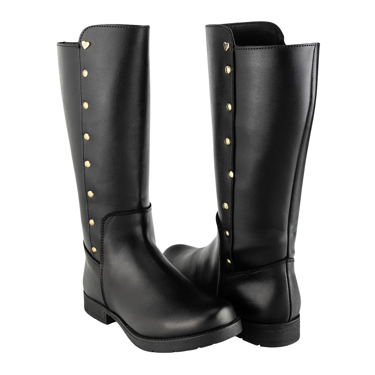 Bota Casual Corazón Larga Niña Confratelli 08163 Confratelli Botas Confratelli Calzado con Estilo en México