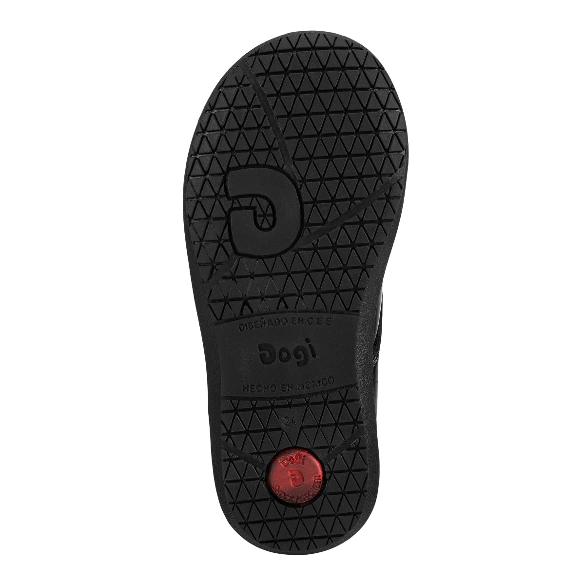 Bota Escolar De Charol Para Niño Dogi 08534