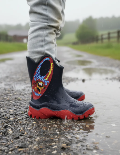 Bota Lluvia Niño Bubble Gummers Moon Il 00072
