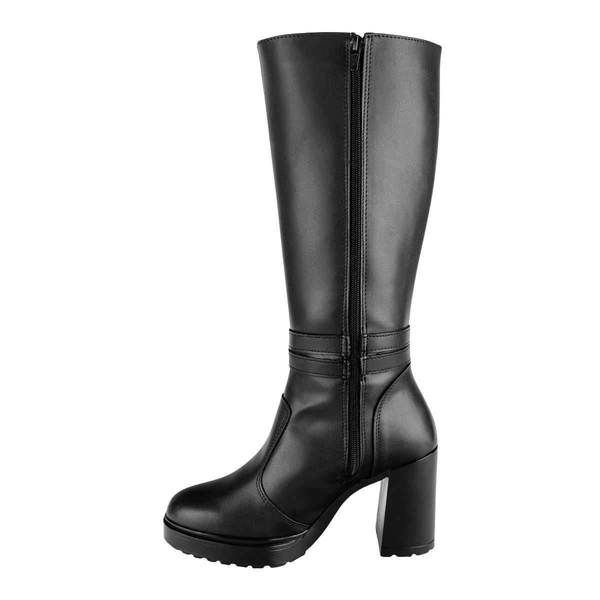 Bota Tacón Casual Para Mujer Green Love 08138