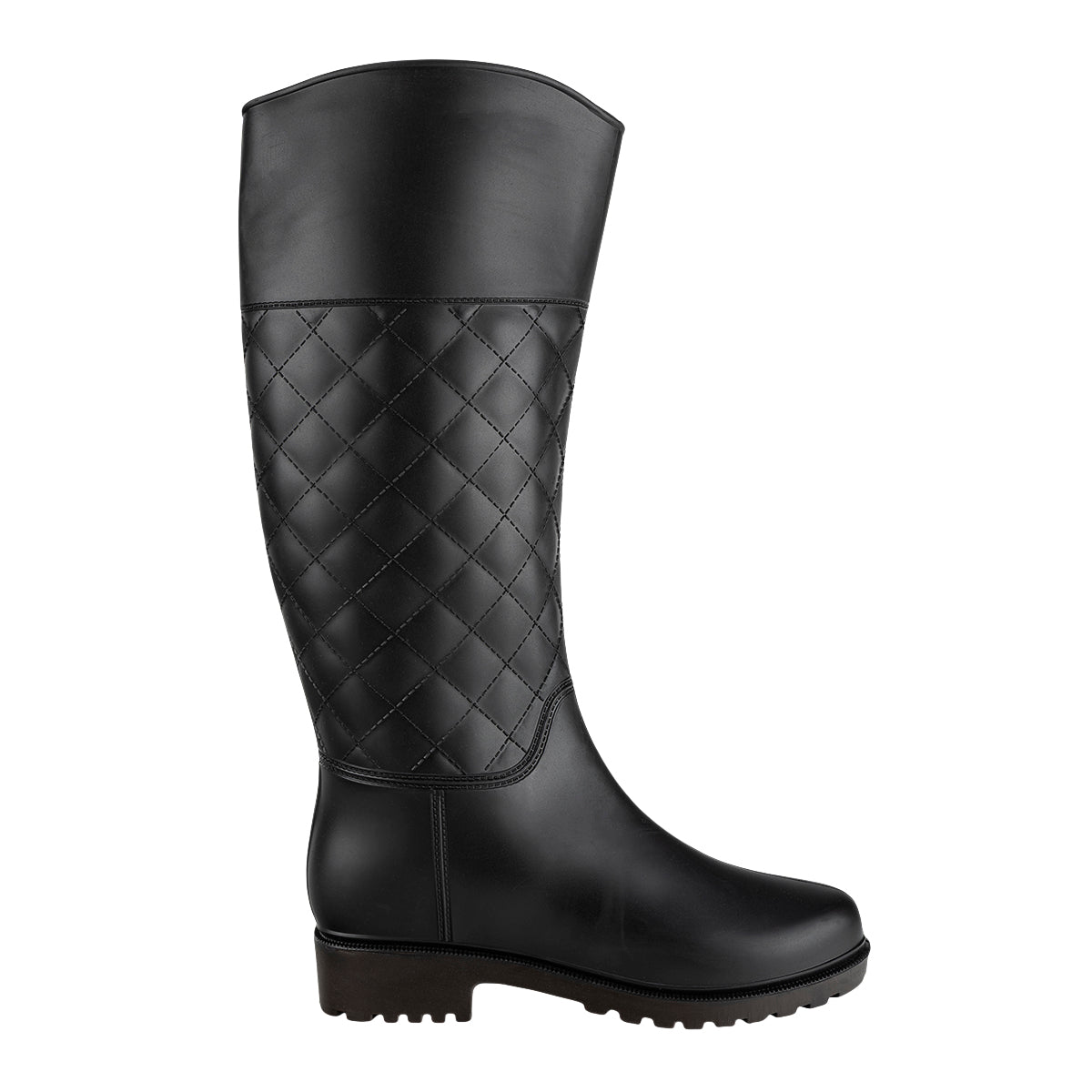 Bota de Lluvia Capitonada Para Mujer ViaModa 09302