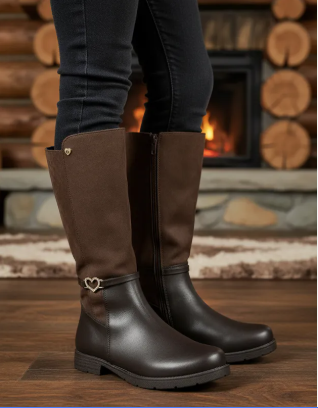 Botas Altas Casuales Para Niña Confratelli 08161