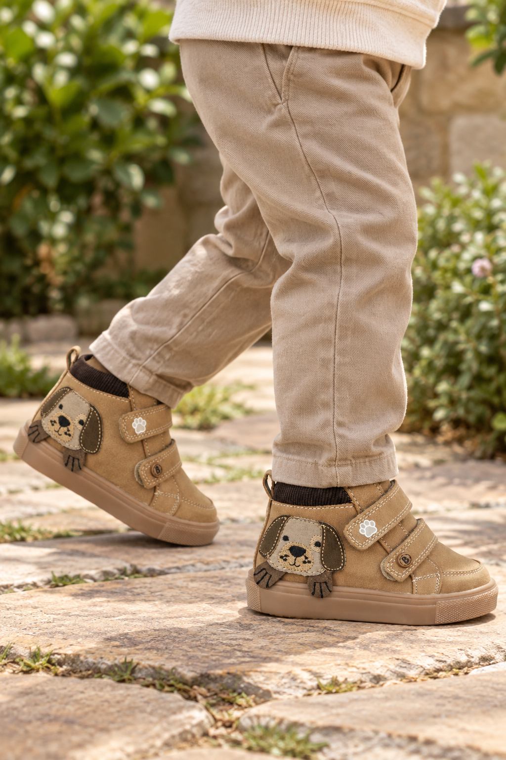 Botín Bambino Para Niño Casual Perrito 09197