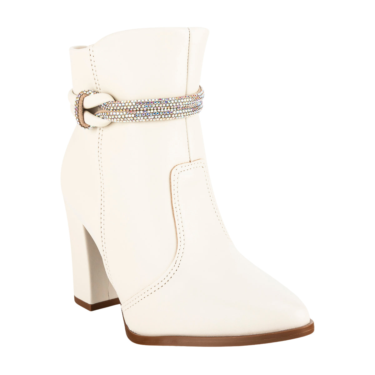 Botín Casual Tacón Ancho Para Mujer Beira Rio 07143-07144