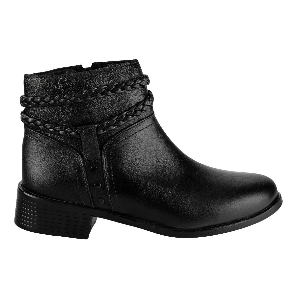 Botín Casual Trenza Para Mujer Florenza 08201