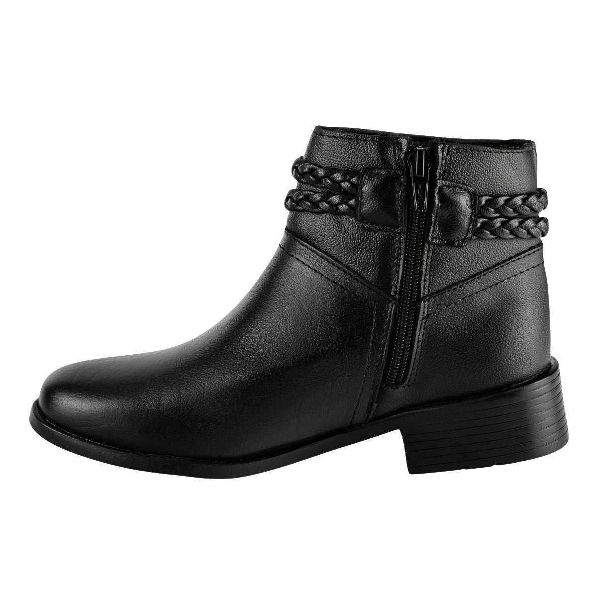 Botín Casual Trenza Para Mujer Florenza 08201