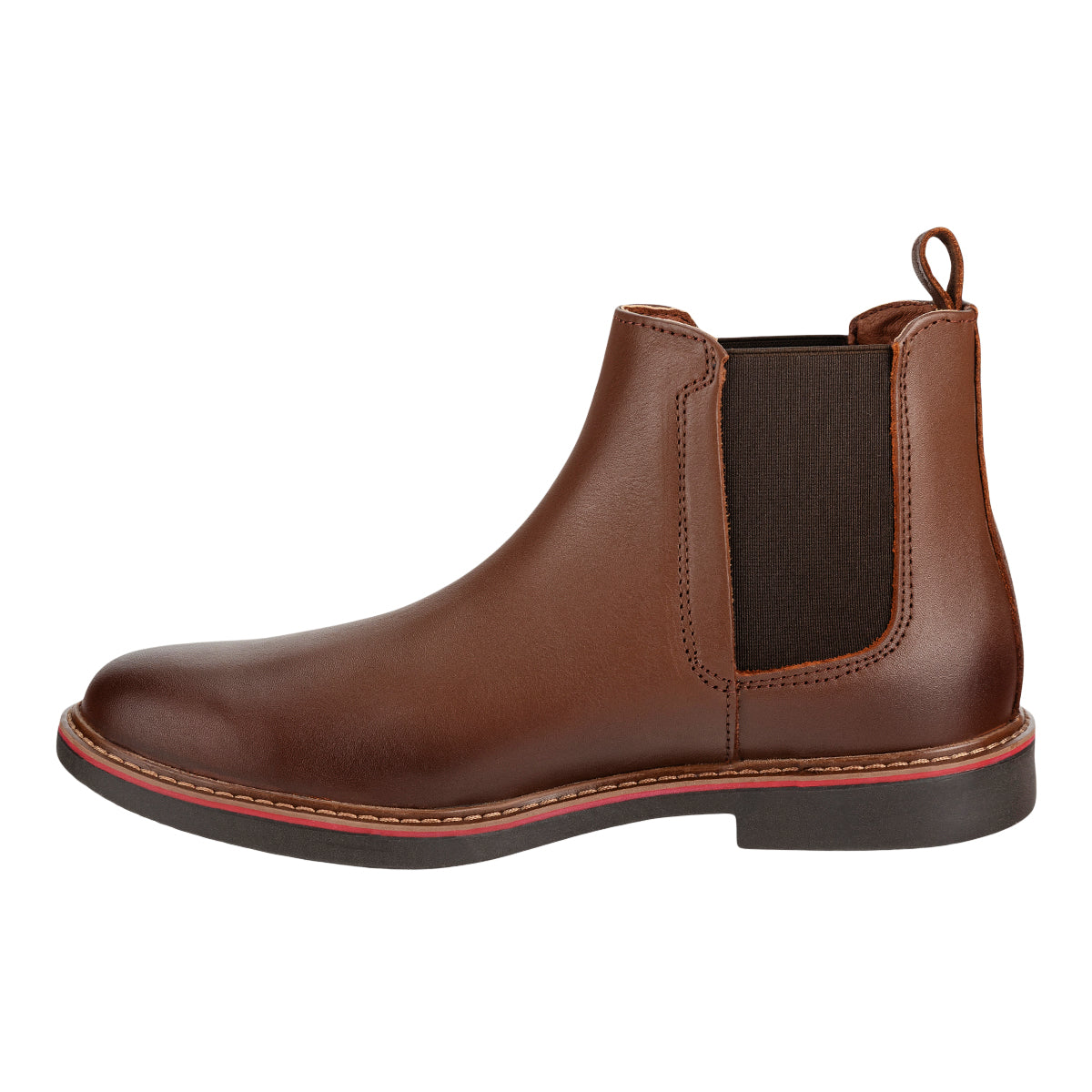Botín Chelsea De Piel Para Hombre Triples 09429