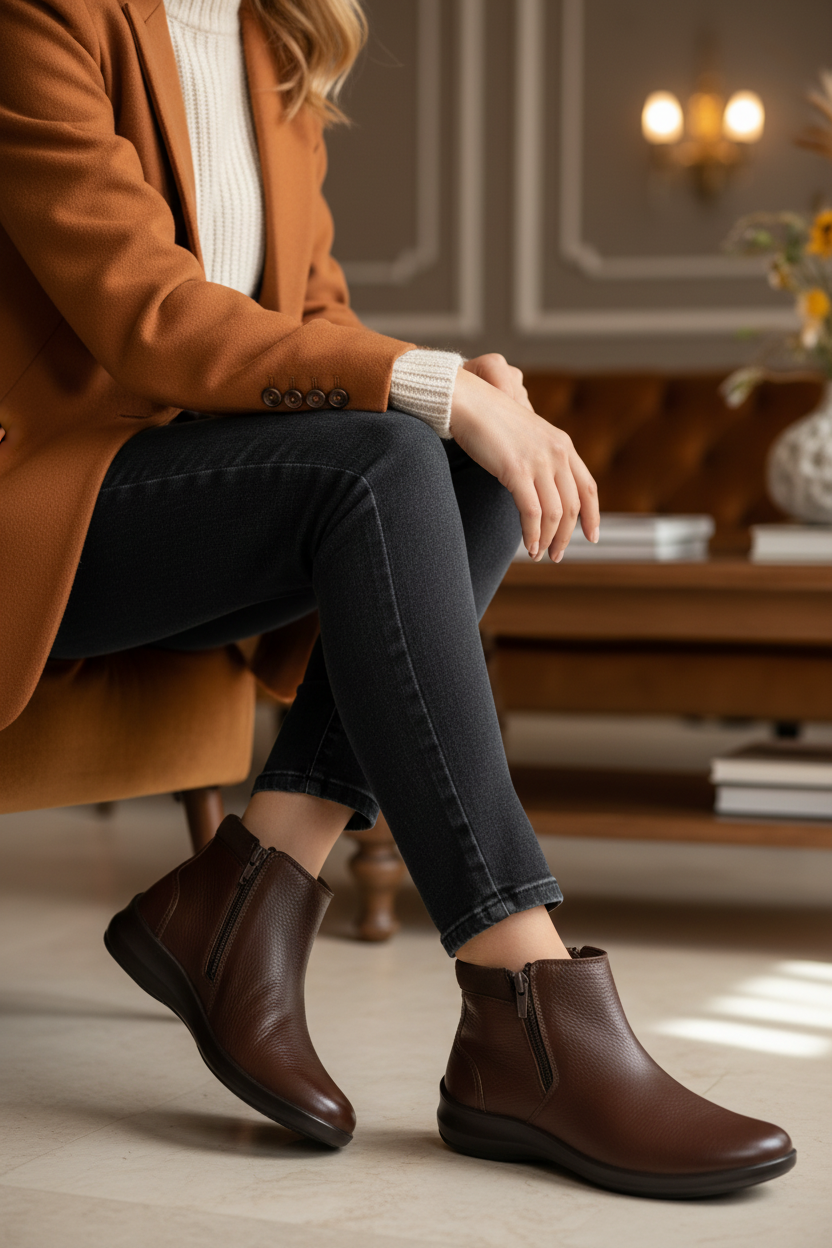 Botín Flexi Para Mujer Casual Confort 07350