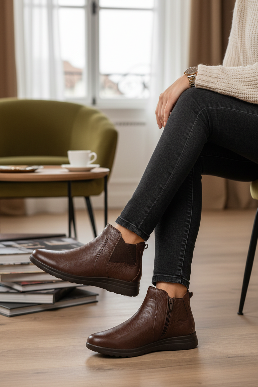 Botín Flexi Para Mujer Con Plantilla Removible 05564 Flexi Botas Flexi Calzado con Estilo en México
