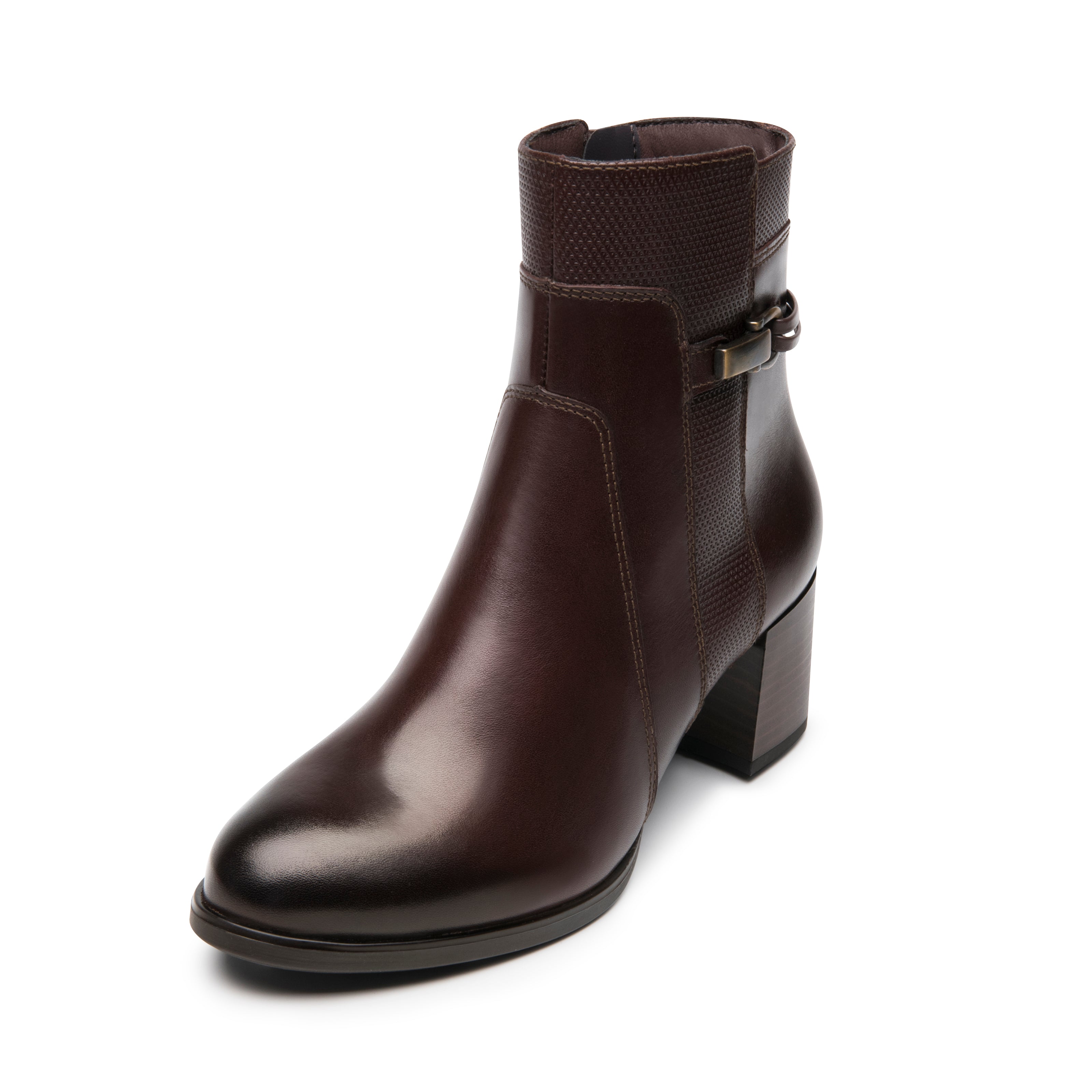 Botín Flexi Para Mujer Confort Tacón 09240