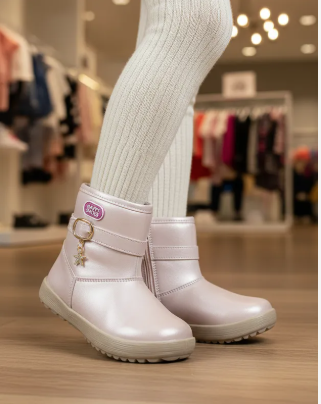 Botín Snow Casual Invierno Niña Happy Shoes 08357