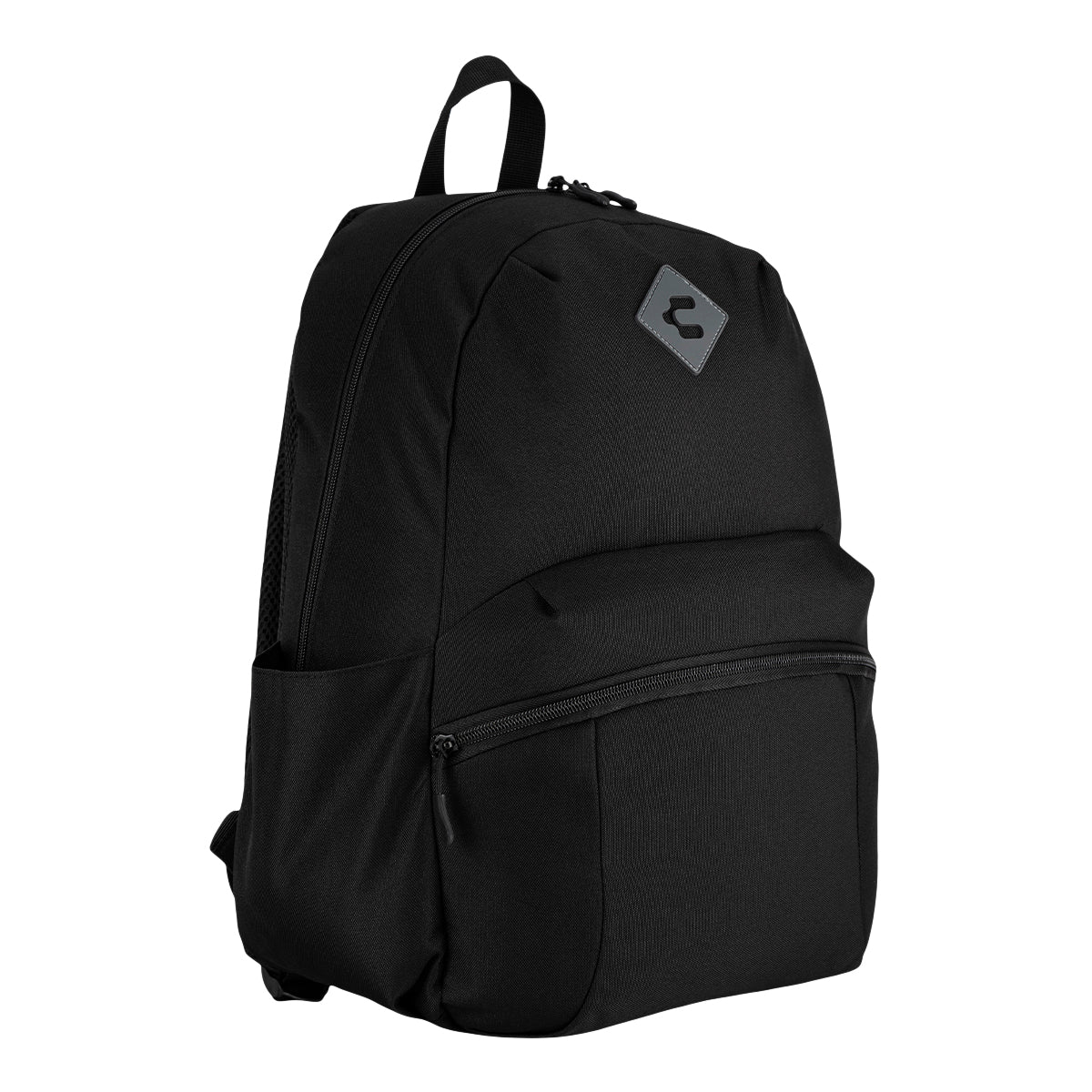 Mochila Charly Classic Negra Minimalista Unisex 09135