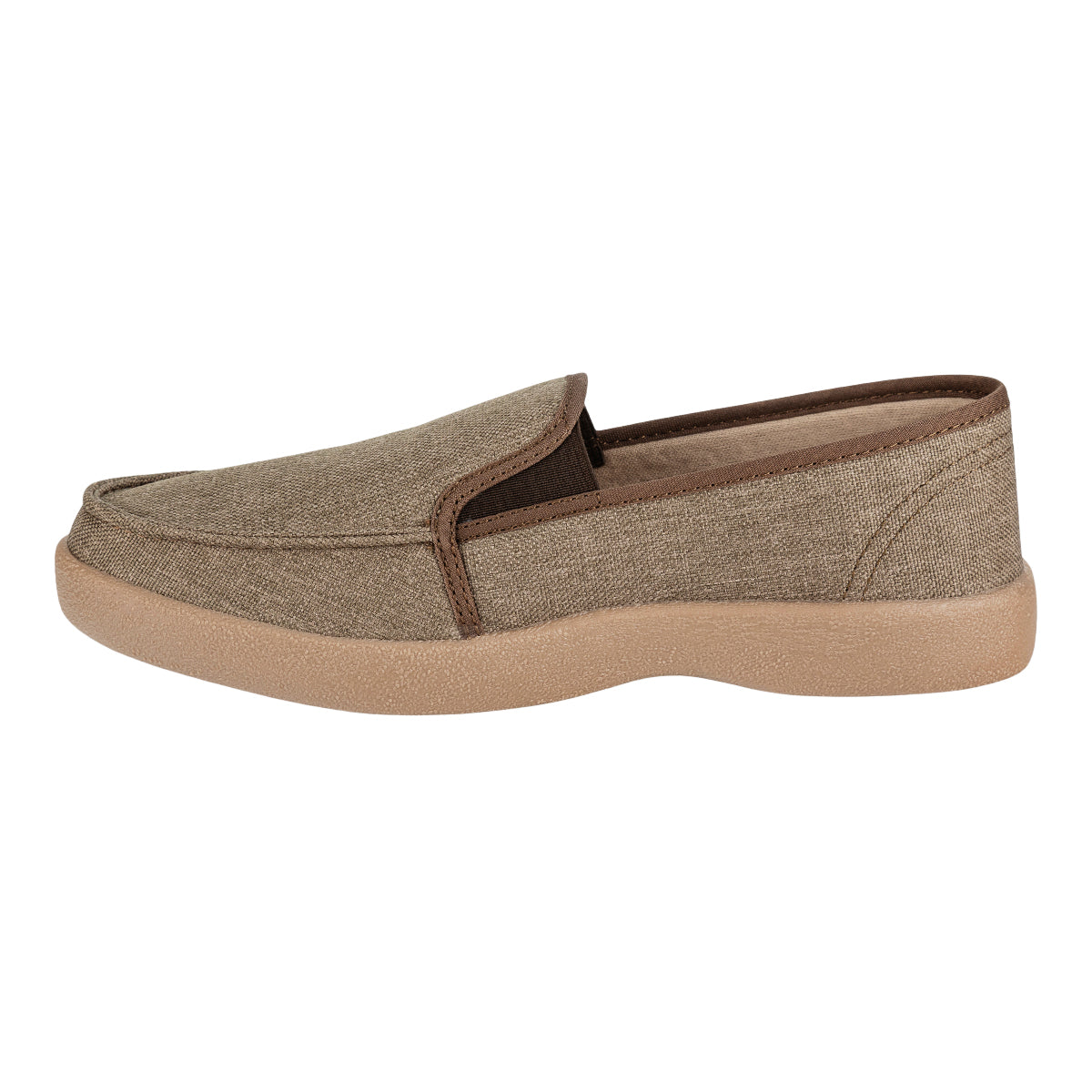 Pantufla Mocasín Slip-On Lona Para Hombre Tzirate 09507