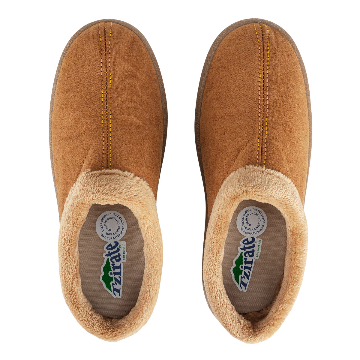 Pantuflas Afelpada Sueco Para Mujer Tzirate 09506