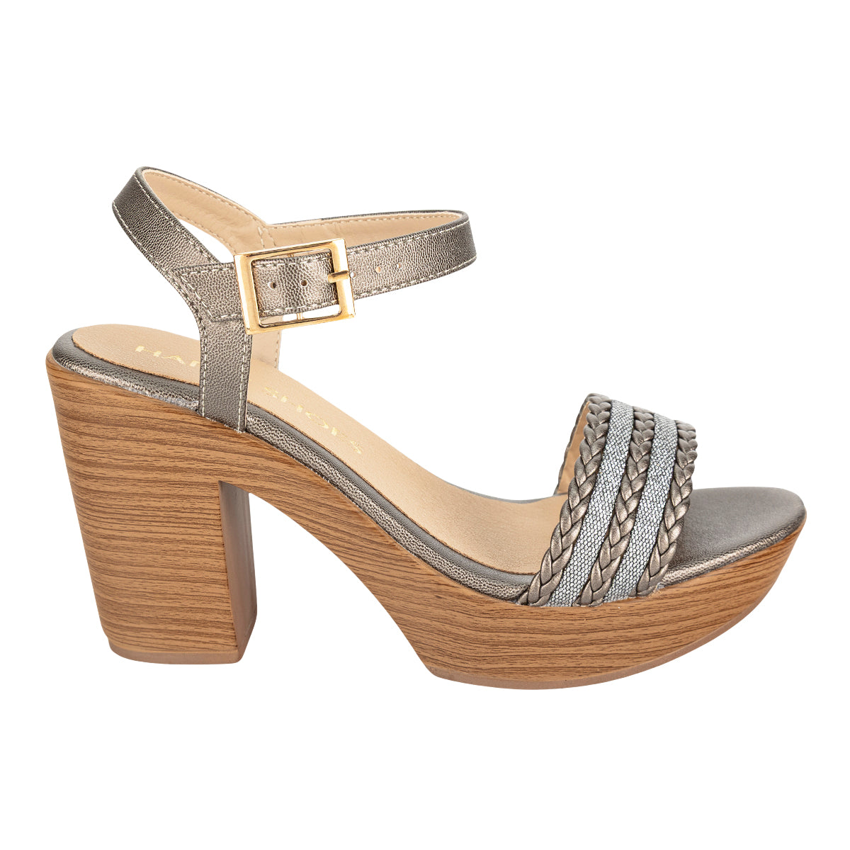 Sandalia Casual Trenza Para Mujer Happy Shoes 08410