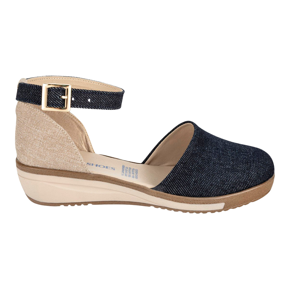 Sandalia Happy Shoes Para Mujer Cerrada 08853