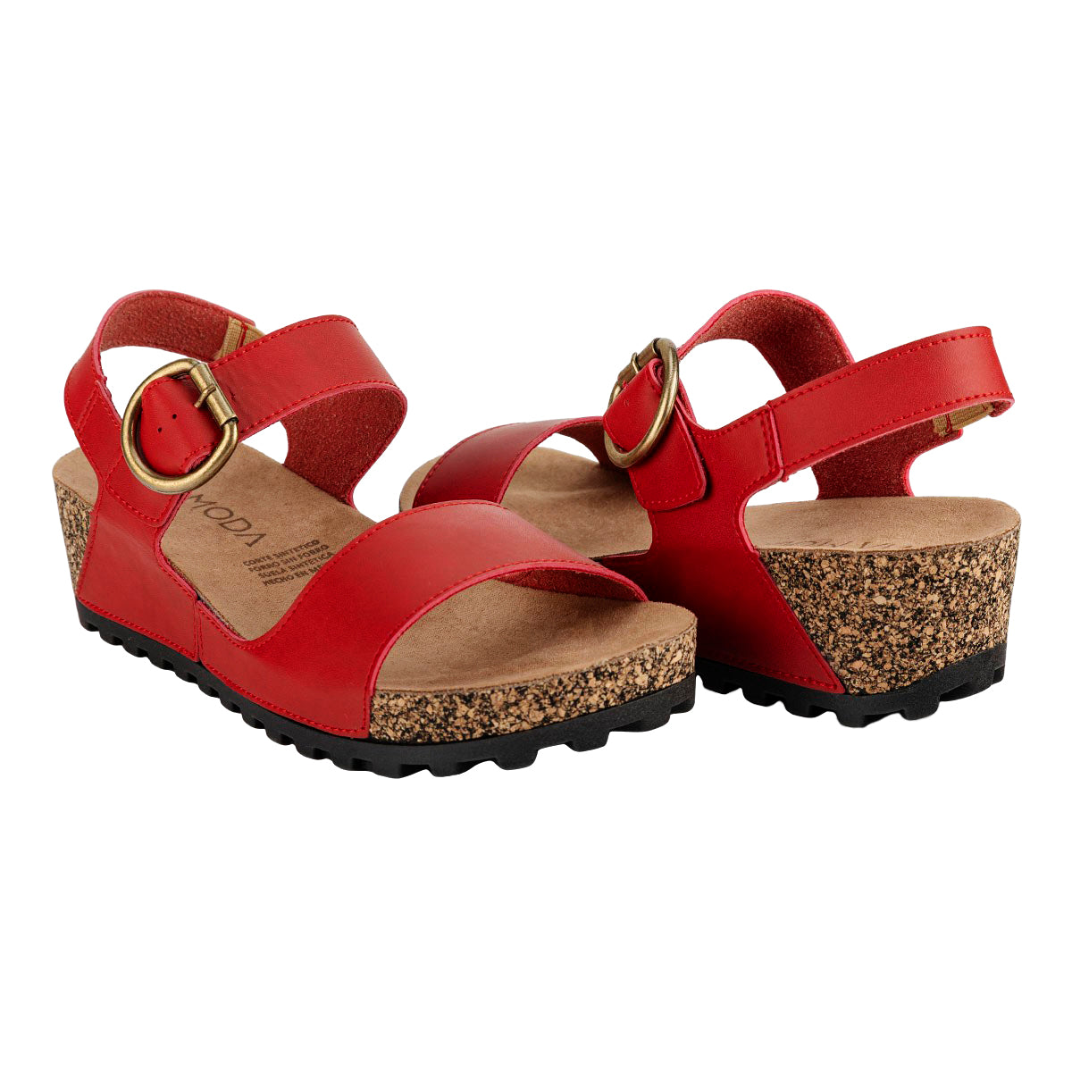 Sandalia Estilo Cuña Para Mujer Viamoda 06551 Viamoda Sandalias Viamoda Calzado con Estilo en México