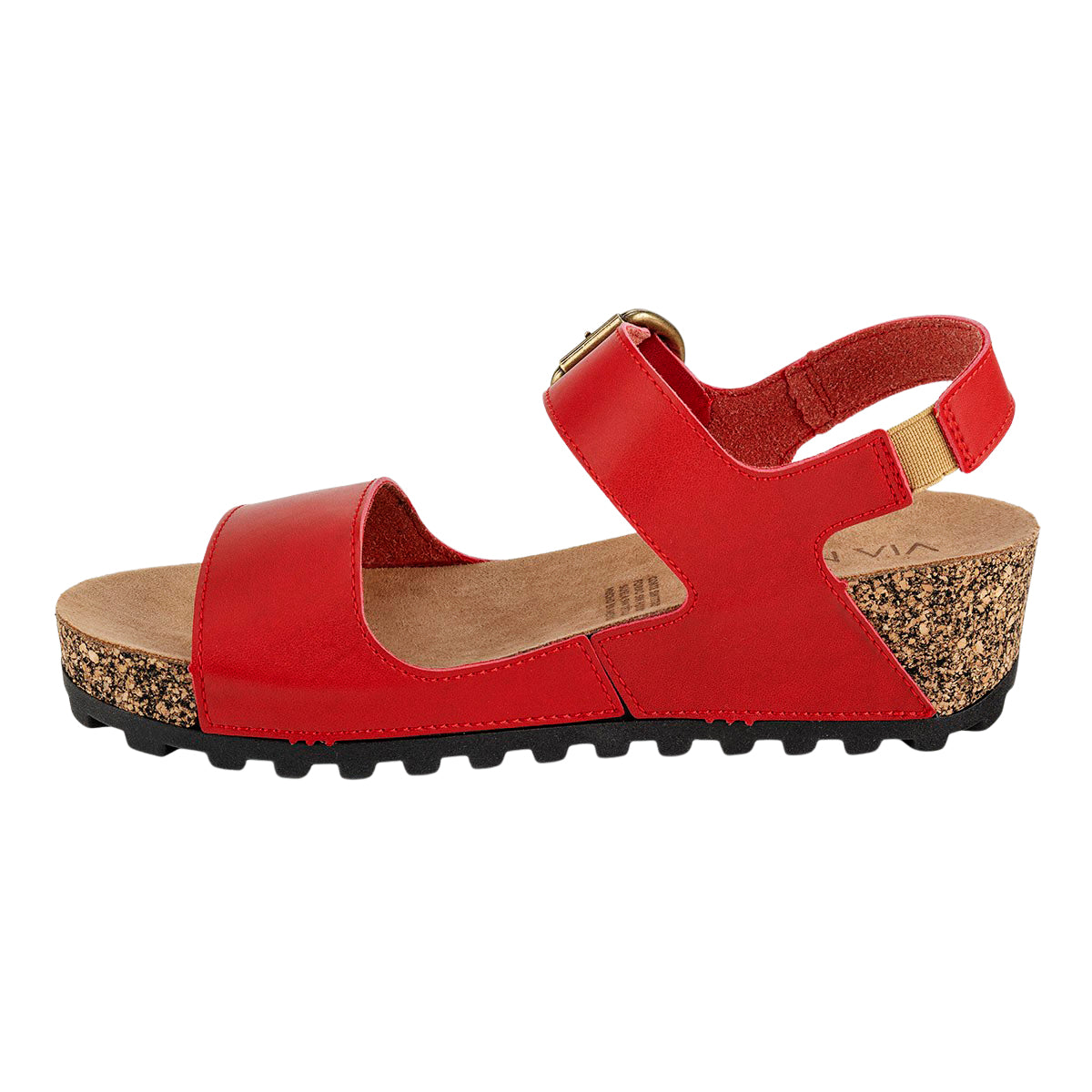Sandalia Estilo Cuña Para Mujer Viamoda 06551 Viamoda Sandalias Viamoda Calzado con Estilo en México