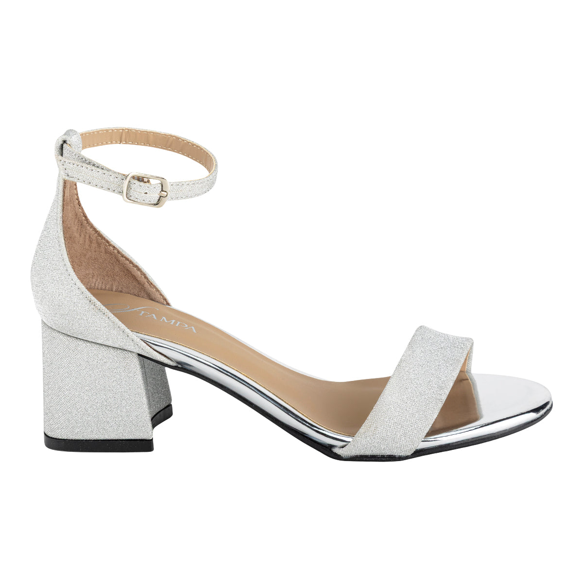 Sandalia Fiesta Glitter Mujer Happy Shoes 08301-02