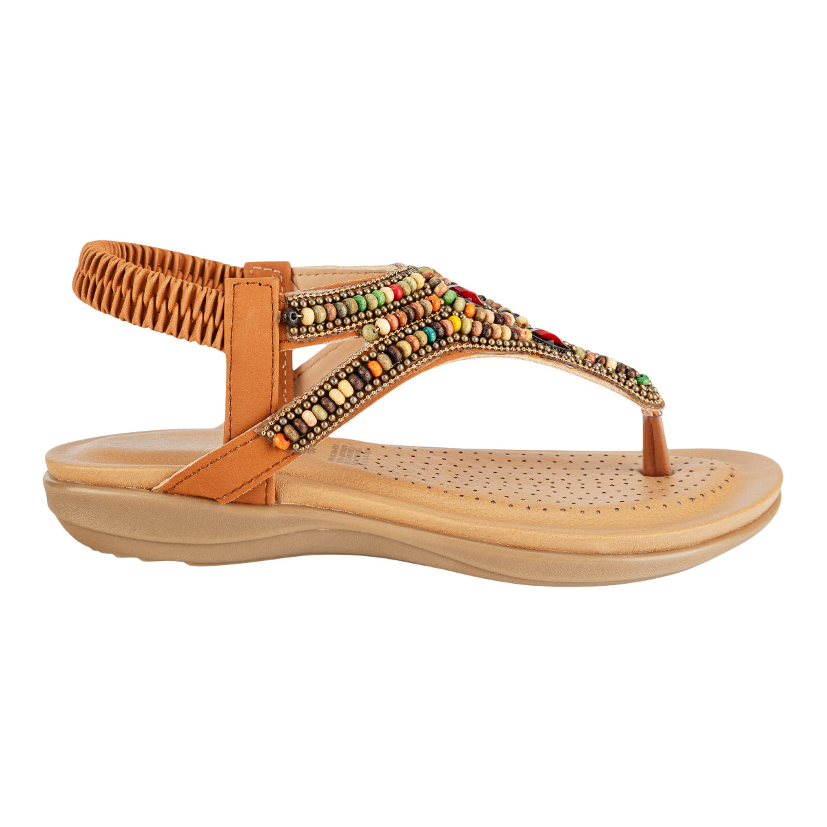 Sandalia Pedrería Para Mujer Happy Shoes 08420