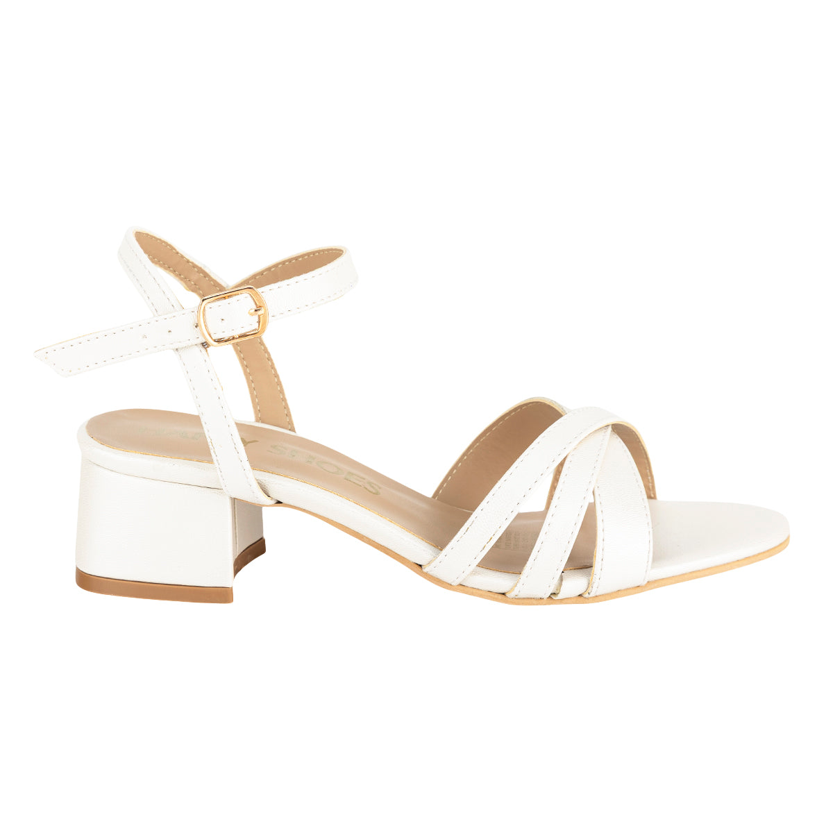 Sandalia Tacón Bajo Fiesta Mujer Stampa 08299-08300