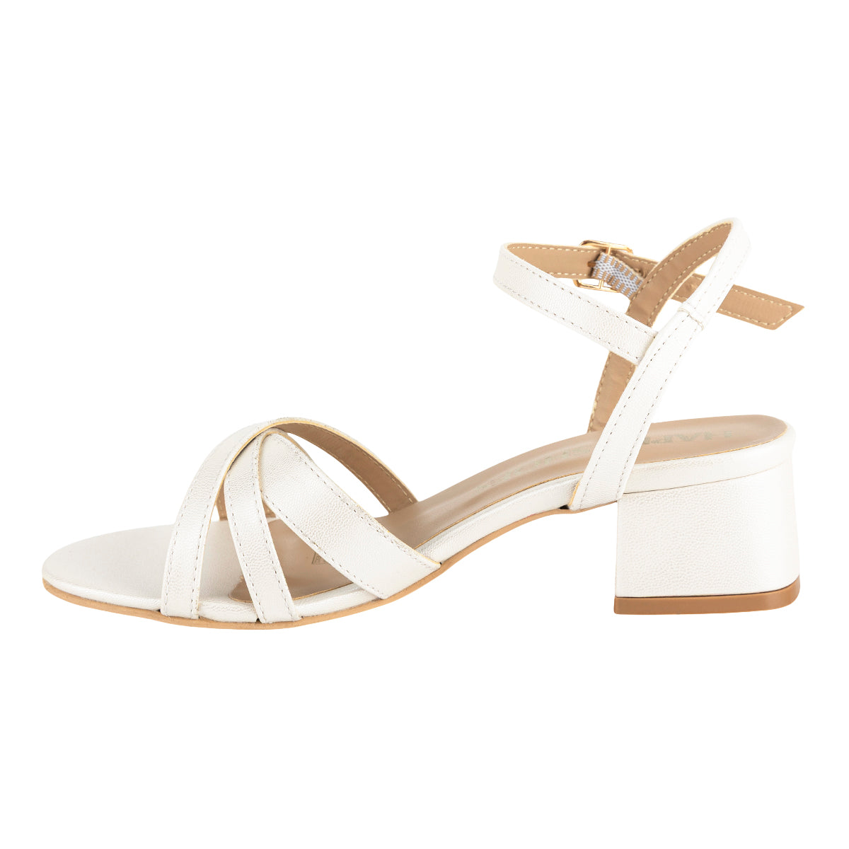 Sandalia Tacón Bajo Fiesta Mujer Stampa 08299-08300