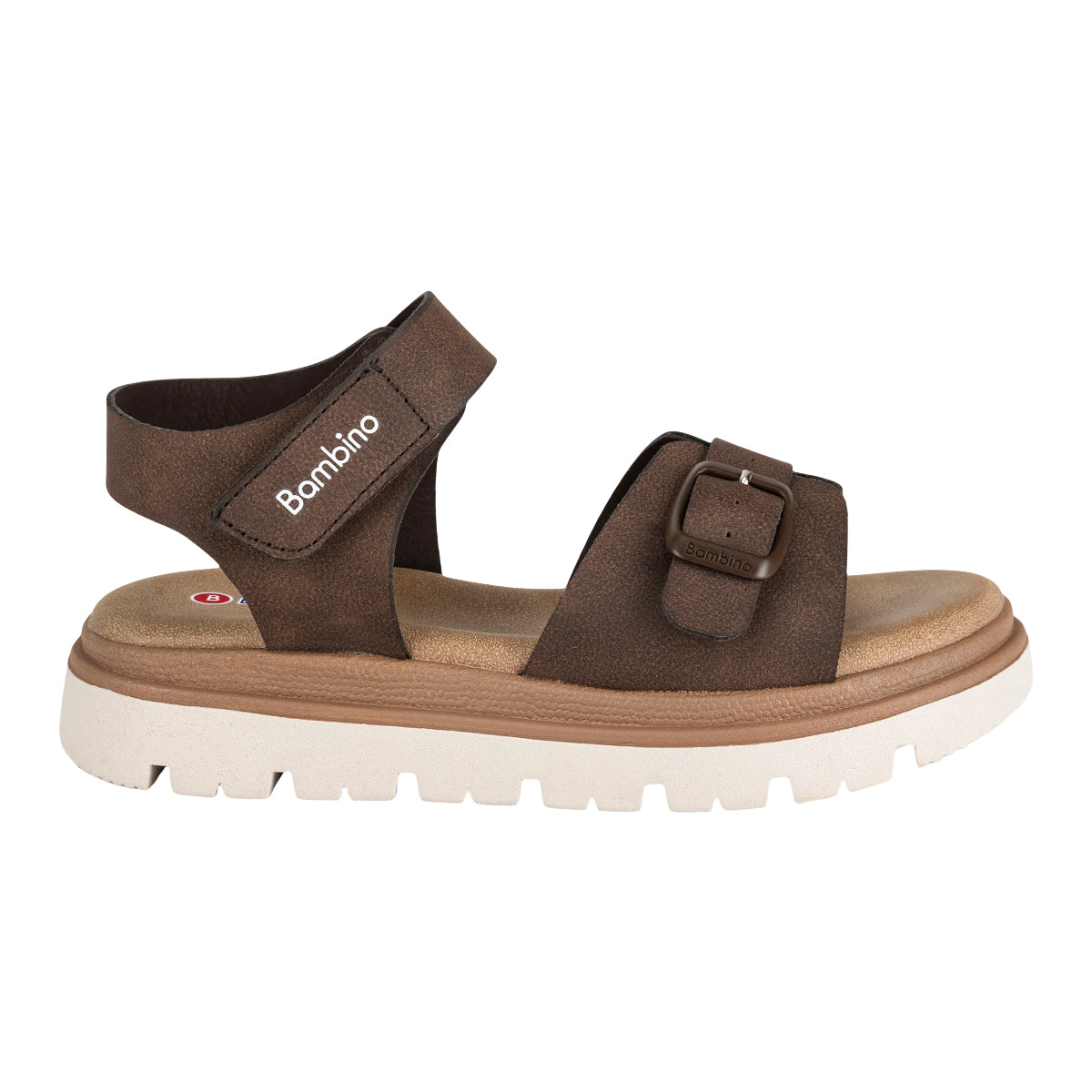 Sandalia Track Ajuste Doble Para Niña Bambino 08503