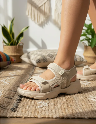 Sandalias Chunky Para Mujer Eva Moda 08371-72