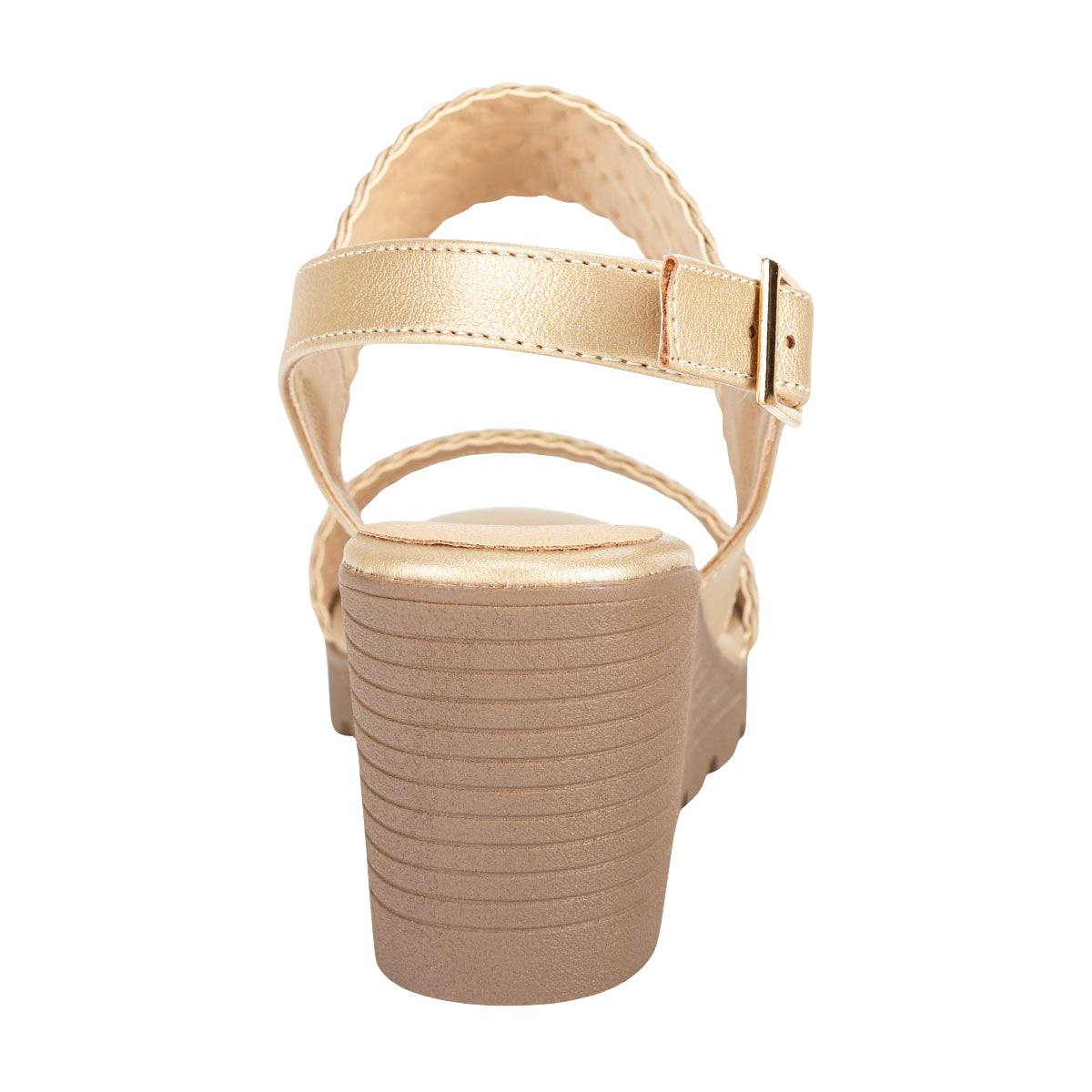 Sandalia Happy Shoes Para Mujer Cuña 08413