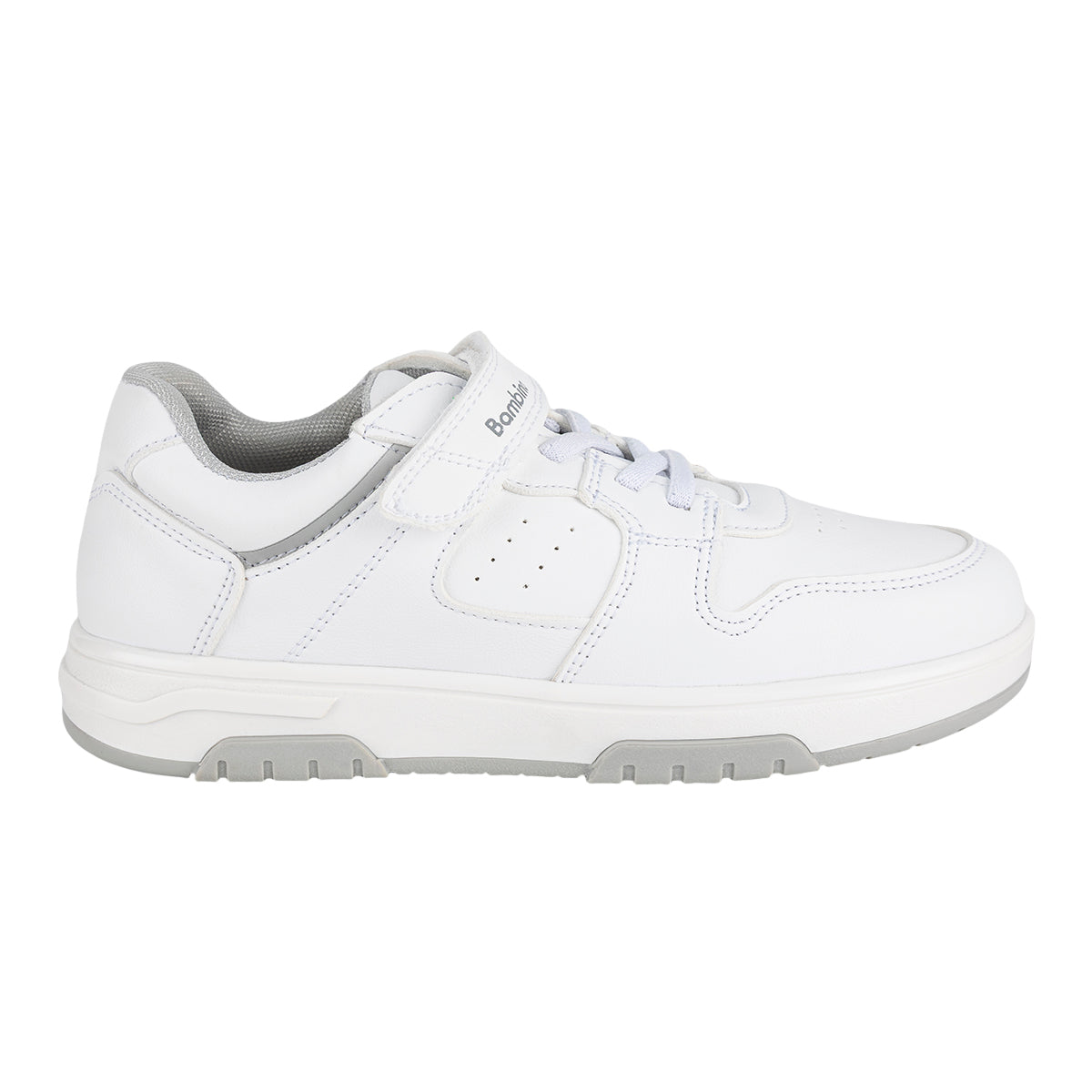 Tenis Bambino Escolar Blancos Para Niño 08925