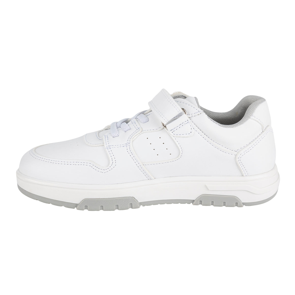 Tenis Bambino Escolar Blancos Para Niño 08925