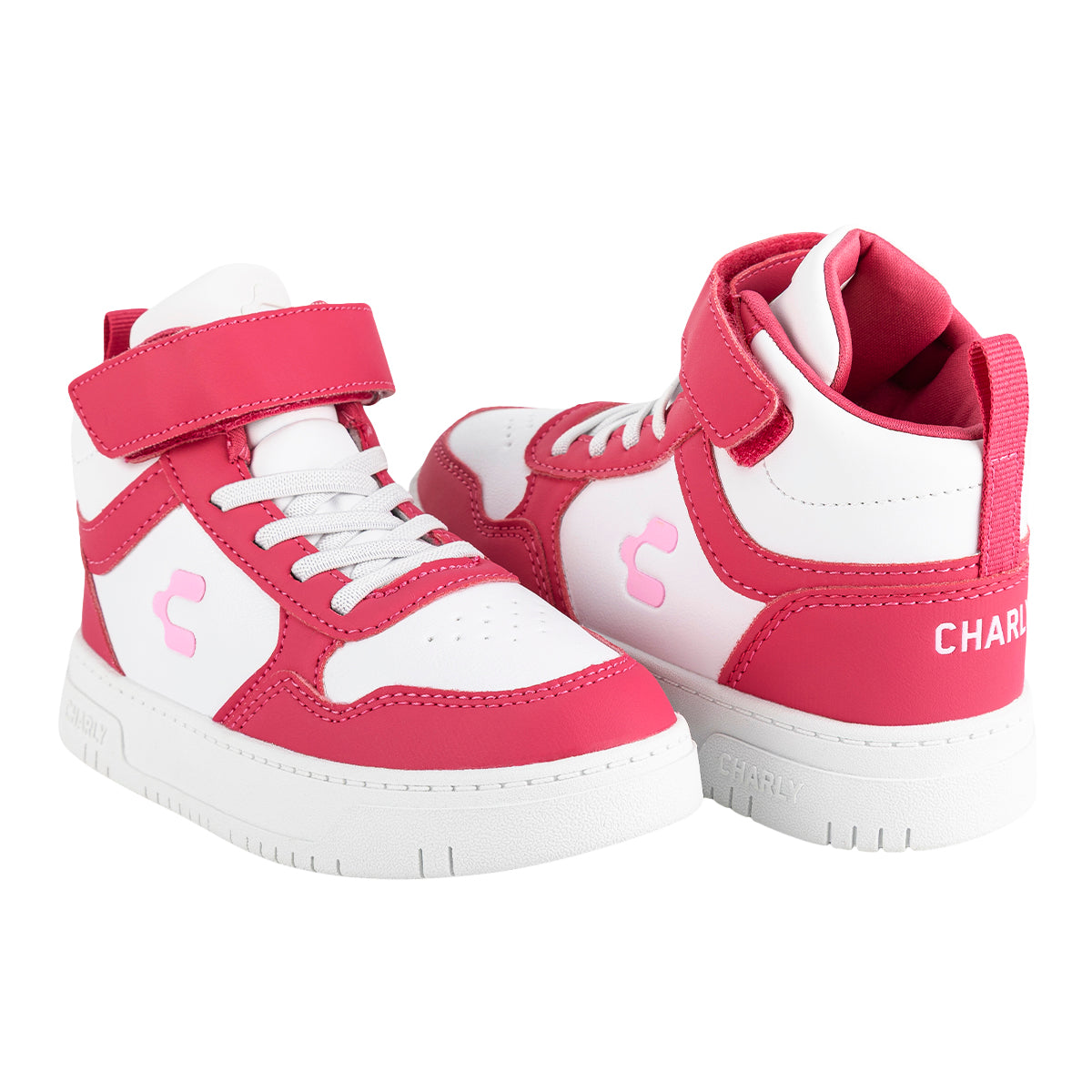 Tenis Blanco Baster Hi City Para Niña Charly 08278-79