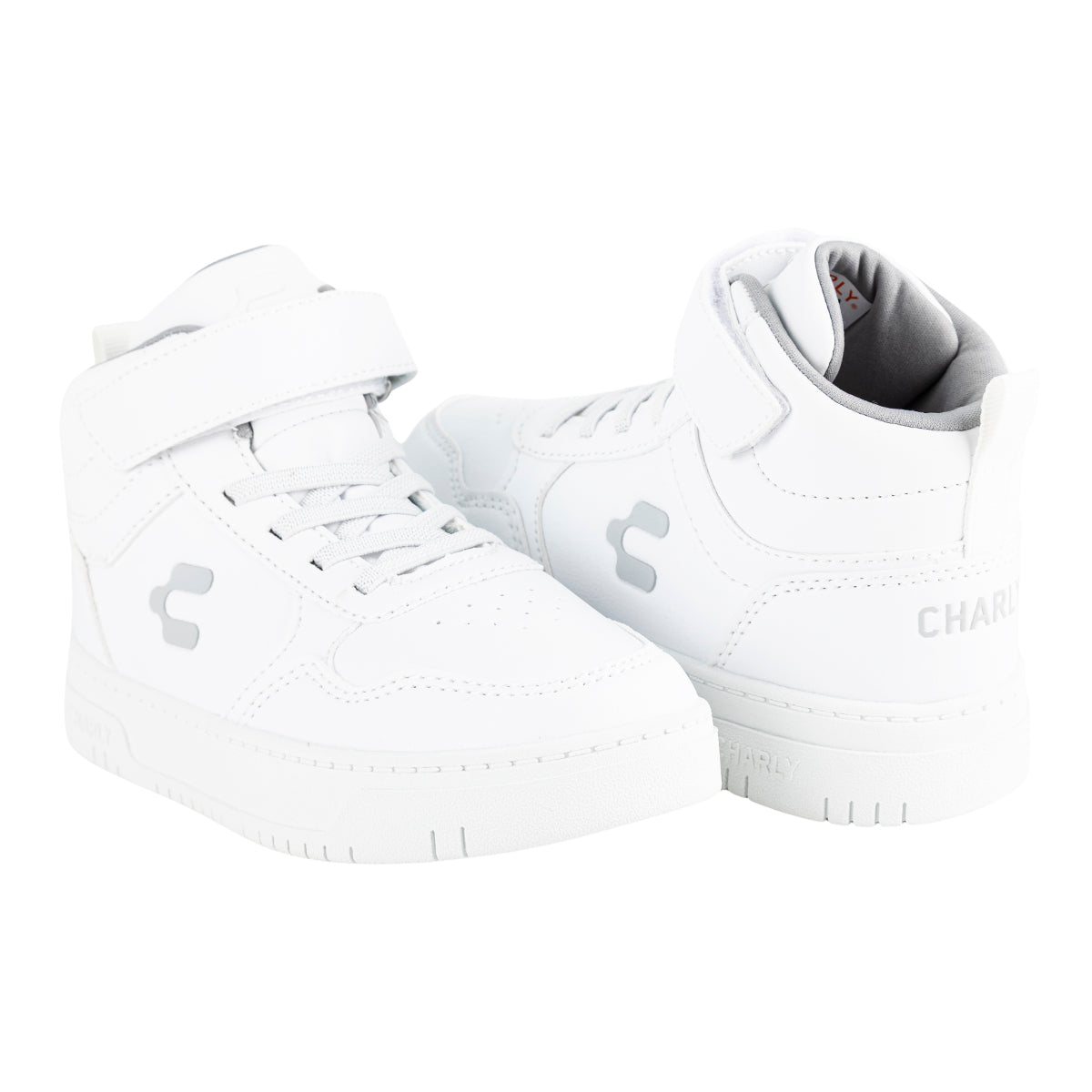 Tenis Blanco Baster Hi City Para Niña Charly 08278-79
